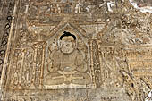 Bagan Myanmar. Mural paintings of the Thambula temple. 